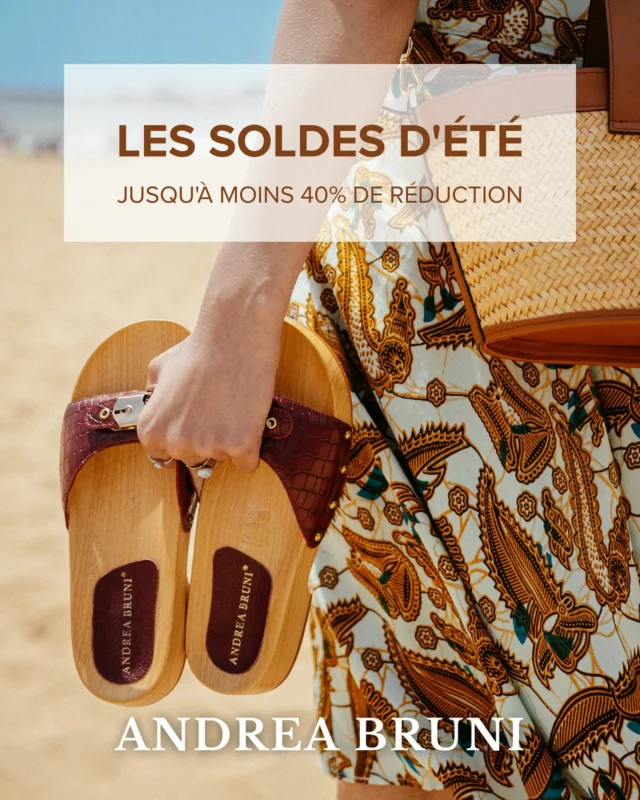 Les soldes ça commence demain chez Andrea Bruni !🙈 avec un choix énorme et un confort assuré avec des semelles de qualité 💕 Vous allez trouver chaussure à votre pied 🥳 (littéralement)