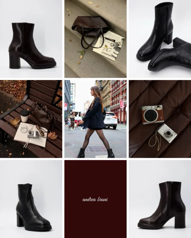 Timeless boots, effortless elegance. 🖤

Discover the perfect pair to elevate every step, from classic black to rich chocolate brown.

#AndreaBruni #BootsCollection #timelessstyle
